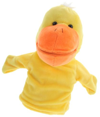 Vaguelly 3piezas Muñeca De Mano Forma De Pato De Peluche para Juguete De Relajación y Herramienta para Contar Cuentos para Fiestas y Celebraciones