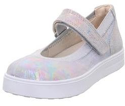 Superfit Mädchen Stella Ballerinas, Hellblau Silber 8400, 31 EU