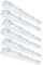 Jopassy 8er Pack LED Feuchtraumleuchte 150 cm 6500K Kaltweiß 2x 24W T8 Röhre 4800lm IP65 Wasserfest Wannenleuchte Kellerleuchte Feuchtraum für Garage Keller Bad Büro Warenhaus