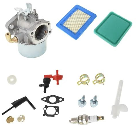 Carburateur avec joint filtre à air for Craftsman for motoculteur for Intek 190 6 CV 206 5,5 CV Eng