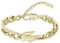 Lacoste Gliederarmband Für Männer und Frauen Kollektion CROCODILE aus Edelstahl mit einem Charm in Form eines Krokodils - Erhältlich aus Gold oder Silber