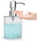 Soap Dispenser 300ml Plastic Hnad Soap Dispenser, Clear Hand Soap Container, Refillable Lotion Pump Bottle Foaming Dispenser for Shampoo, Shower Gel, Washing Up Liquid, Kitchen, Bathroom