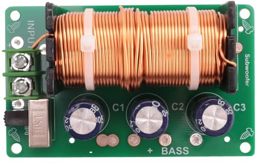 Hscjymnd Subwoofer Crossover Subwoofer Frequenza Altoparlante Filtro Crossover