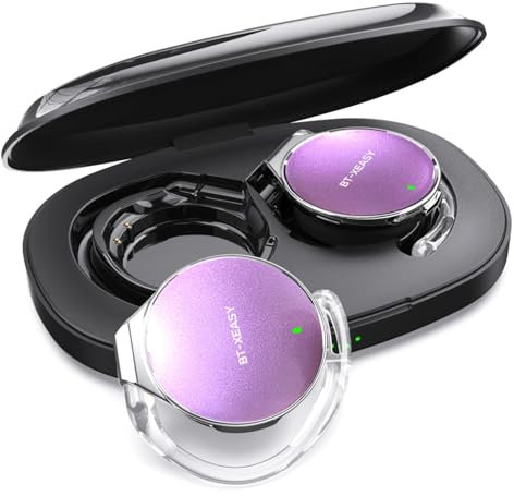 BEVCEFCC Open-Ear Sport-Kopfhörer Bluetooth 5.4 mit Mikrofon On Ear Kopfhörer 52h Akkulaufzeit Clip on Kopfhörer Dual Device Connectivity Kabellose Over-Ear Kopfhörer für Fitness & Outdoor