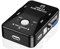 Agwuoetr Conmutador de RatóN KVM USB 2.0, Teclado, Caja Divisora VGA, Conmutador para Compartir, Conmutador KVM USB, Caja de Conmutador VGA SVGA de 2 Puertos