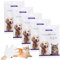 Ligeinsrk 30Pcs Pet Cleaning Gloves, Lick Safe Thickened Dog Bath Gloves, Multi-Use Skin-Friendly Cat Grooming Wipes for Home Travel Outdoor, Dog Bath, Cat Cleaning