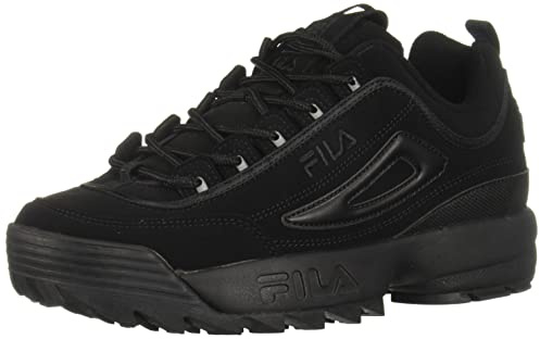 Fila Disruptor Ii Premium Trainers Black 4 UK