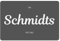 Geschenke 24 Personalisierte Fußmatte mit Familienname (grau) - Schmutzfangmatte in grau, dunkelblau und schwarz für außen- und Innenbereich