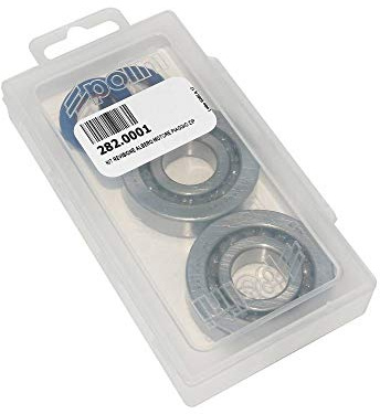 POLINI Cuscinetto di imbiellaggio + Guarnizione Scoot Adattabile Piaggio 50 Zip 2t, Typhoon, Nrg-gilera 50 Stalker, Runner (Kit 282.0001)