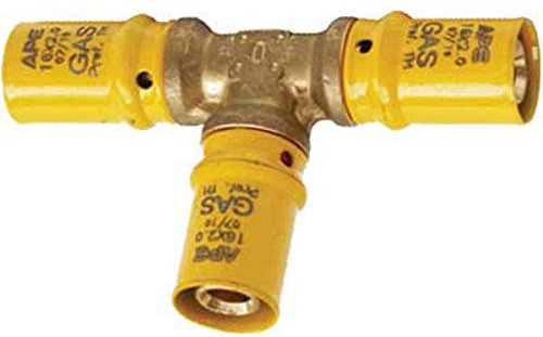 Vds Raccordo A Pressare A Tee Ridotto Per Gas 26 X 20 X 26