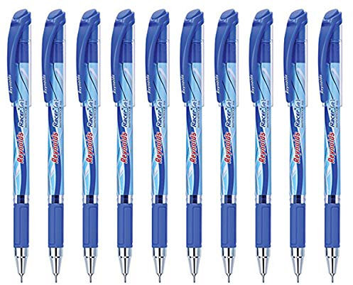 pens Reynolds New Recer Gel, Blau, 10 Stück