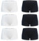 Libella 6er Pack Damen Panties Boxershorts Mikrofaser Seamless 3908 Schwarz Weiß L/XL