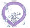 Charmyth Neck Cooler, Neck Cooling Tube Starts Below 15°C (59°F), Cooling Around The Neck for Heat Dissipation Summer Outdoor (Purple)