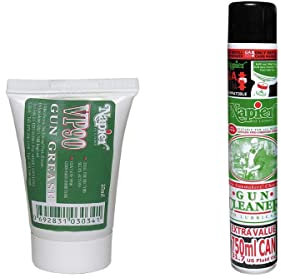 BushWear Napier Gun Cleaner & Grease Bundle – 750ml Gun Cleaner Spray + 25ml Gun Grease Tube | Long-Term Rust Protection & Smooth Operation for All Firearms & Airguns