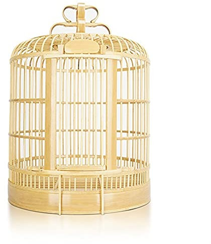 Vogelkäfig Vogelkäfigkäfige Blauer Vogelkäfig High-End-Vogelkäfig Kompletter Satz Vogelkäfige Boutique Authentischer handgefertigter Sichuan-Käfig Heimtierbedarf (Color : A)