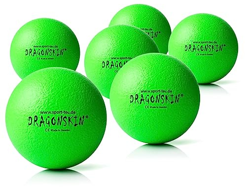 Sport-Tec Schaumstoffball Dragonskin Neon, ø 16 cm, 6er Set