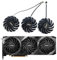 KIKIFAN 85mm 4pin PLD09210S12HH 85mm RTX3080 Cooler MSI Geforce RTX 3060 Ti 3070 3080 3090 Ventus 3X Gaming Graphics Card Fan