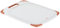 Tefal Planche à découper plastique, Antidérapante, Compatible lave-vaisselle, Robuste, Poignée, Rainure à jus, Fresh Kitchen K2084004