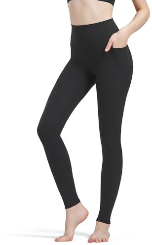 Zylioo Leggings Damen Tall/Extra Tall,Blickdicht Sportleggings Mit Tasche,Lang Bein Hohe Taille Bauchkontrolle Yogahose Für Fitness Gym Alltag(Neu 2.0)