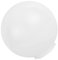 UPKOCH Fence Lampshade Globe Light Bulbs Round Ball Lampshade Waterproof Holdall Outside Ceiling Fan Post Cover Standing Cover Post Shade Table Simple Glass White Acrylic