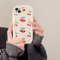 PAIXIKYZ Compatible avec iPhone 15 Coque Silicone Souple Design Ondulé Lisse et Crémeux