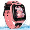 clleylise Kinder Smartwatch, Smartwatch Kinder mit GPS und Telefon Voice Chat, SOS IP68 Wasserdicht Spiel Kamera Wecker Touchscreen, Smart Watch für Jungen Mädchen 4-16 Jahre (Rosa-GPS)