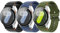 3 Stück Silikon Armband Kompatibel mit Samsung Galaxy Watch 7 FE 6 5 4 40mm 44mm/ 5 Pro 45mm/ Watch 6 4 Classic 43mm 47mm 42mm 46mm Damen Herren BBG
