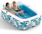 JCLEAL Piscina gonfiabile doppia per spa per adulti, piscina all'aperto per bambini, con schienali/cuscini/portabicchieri per cortile, spiaggia, feste estive in acqua