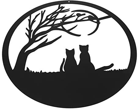 Cabilock Wandkunst Mit Metallanhänger Dekoratives Tierhandwerk Aus Eisen Wandbehang Für Die Inneneinrichtung