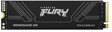 Kingston Fury Renegade G5 PCIe 5.0 NVMe M.2 SSD 4T-SFYR2S/4T0