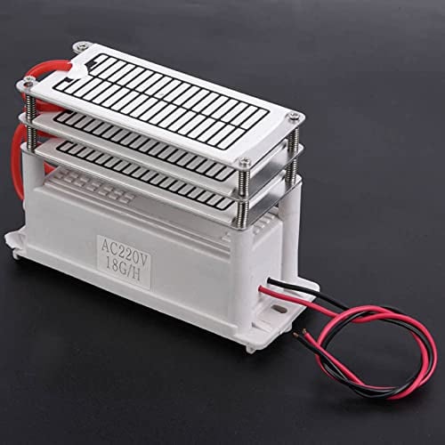 Generador de Ozono Purifier de Olor a Placa de Cerámica 18G Purificador de Aire Integrado Ozonizer para la Oficina en Casa (220V)