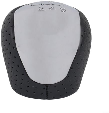 Gdfnmogo Stilvoller Schaltknauf für Hyundai I30 und IX35 perforiertes Leder Design 6 Gang Getriebe Modell 2842231696