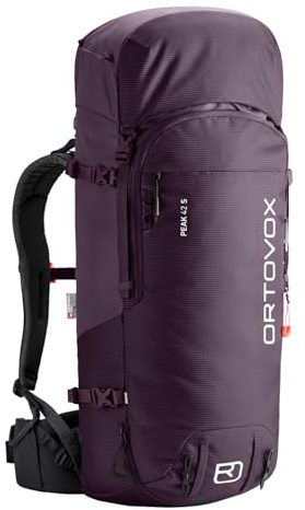 ORTOVOX PEAK - 42l - Robuster, multifunktionaler Rucksack mit kurzer Rückenlänge für Hoch- und Skitouren - violett