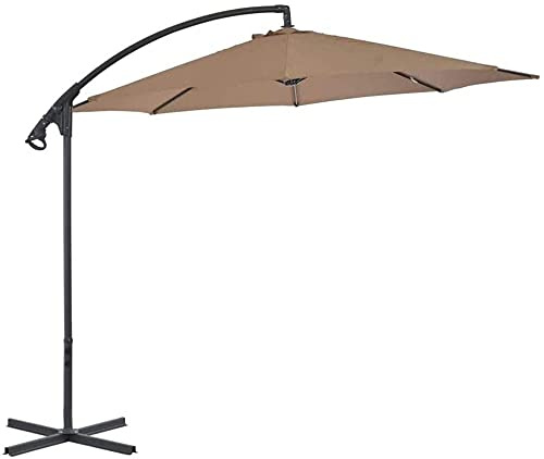 QYYZTQY Strand-Sonnenschirm, Garten-Sonnenschirm, Strandschirme, kippbarer Aluminium-Hänge-Sonnenschirm, Garten, Outdoor, Veranstaltungsort, Strand, Aktivität, Camping, Schwimmbad, Außenbereich