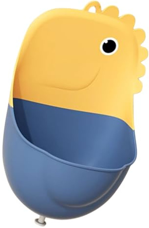 Levemolo Urinal für Jungen Hängendes Töpfchen mit Großem Fassungsvermögen Einfach zu Reinigen Stehend für Toilette training zu Hause Kindergarten Höhenverstellbar Cartoon design Kompakt