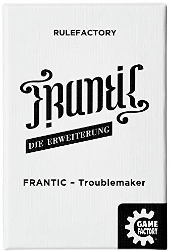 Game Factory 646238 Frantic Troublemaker, Die Erweiterung, Spielerweiterung zum Grundspiel, Kartenspiel für Erwachsene und Kinder ab 12 Jahren