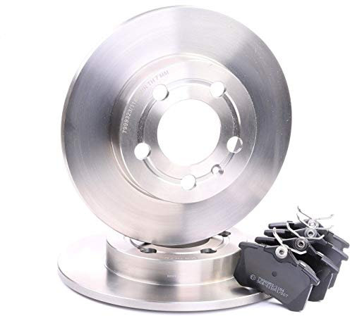 RIDEX 3405B0288 Bremsenset Hinten 239mm - Bremsen Set mit Bremsscheiben und Bremsbeläge Satz