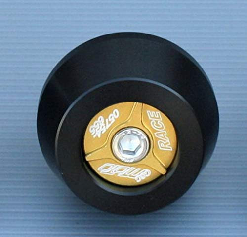 GSG-Moto Sturzpad Hinterrad Links Inlay Gold passend für Honda CB 1000 R SC80 ab 2021