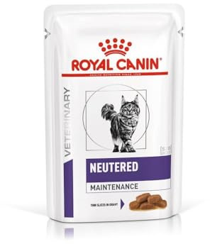 Royal Canin Expert Neutered Maintenance ideal für kastrierte Katzen, h ilft dabei, das Idealgewicht zu halten 12 x 85 g