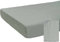 beties Leinen Spannbettlaken ca. 90x200 cm 100% Leinen Stone-Washed Spannbettlaken Steghöhe 25 cm (Stein-grau)