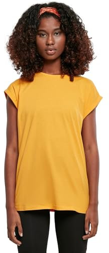 Urban Classics Damen T-Shirt Ladies Extended Shoulder Tee, T-Shirt mit überschnittenen Schultern, aus Baumwolle, erhältlich in vielen Farben, Magicmango, 3XL