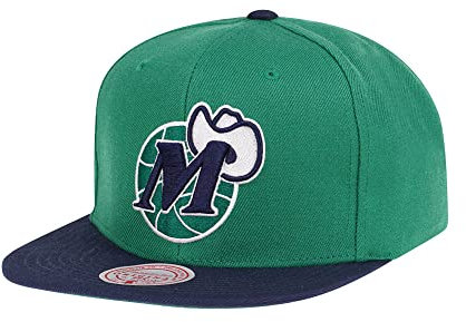 Mitchell & Ness Dallas Mavericks Team Two Tone Hardwood Classics Snapback Cap