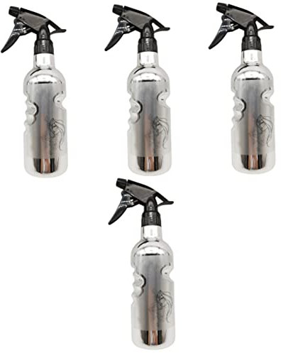 Beavorty 4pcs Barbershop Spray Bottle Multifunctional Sprayer Dispenser for Hairstyling Press-type Sprayer Fine Mist Plastic Spray Bottlers for Hair Salon Use
