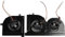 New CPU+GPU Cooling Fan for MSI Stealth Pro GS63 GS63VR GS73 GS73VR 6RF 7RF P/N: BS5005HS-U3I BS5005HS-U3J Pair Fans