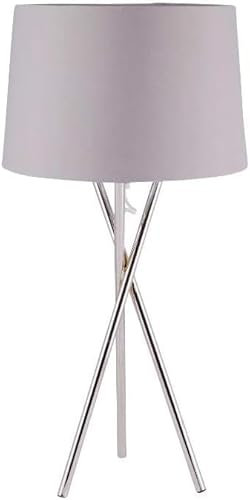 DEENZ Tripod Design Table Lamp Give Your Home Decor Office Living Room A Truly Contemporary Look (Grey)