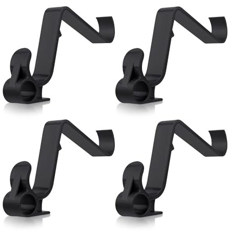 PEUTIER Stück Haken für VW California, Haken mit Multifunktionsöse für VW California Beach Ocean Coast Comfortline T5 T6 T6.1 VW California Zubehör (Schwarz)