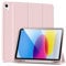 BFGTSJF Hülle für iPad (A16) 11. Generation 11 Zoll 2025, iPad 10. Generation 2022 mit stifthalter 10,9 Zoll, Weiche Silikon Schutzhüll, Auto Schlafen/Wachen, Rosa
