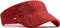 YeeHeen Women Bling Rhinestones Sun Hat Sport Visor Caps Red