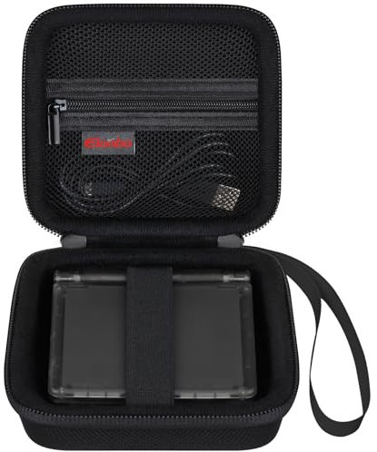 Elonbo RG35XXSP Portable Flip Vintage Console de Jeu Portable Valise pour aivuidbs / credevzone / doriteney / marryoo RG35XXSP Clamshell Support de Voyage pour Console de Jeu électronique, Noir
