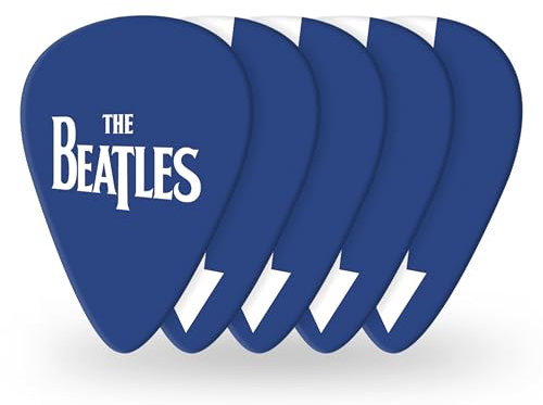 D'Addario Beatles Guitar Picks - The Beatles 1964 Tour Ed Sullivan Stage Guitar Picks - 10-Pack, Medium Gauge, 0.70mm